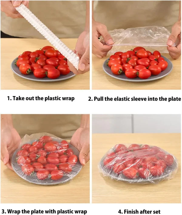 Disposable Food Cover Plastic Shopper Bags.