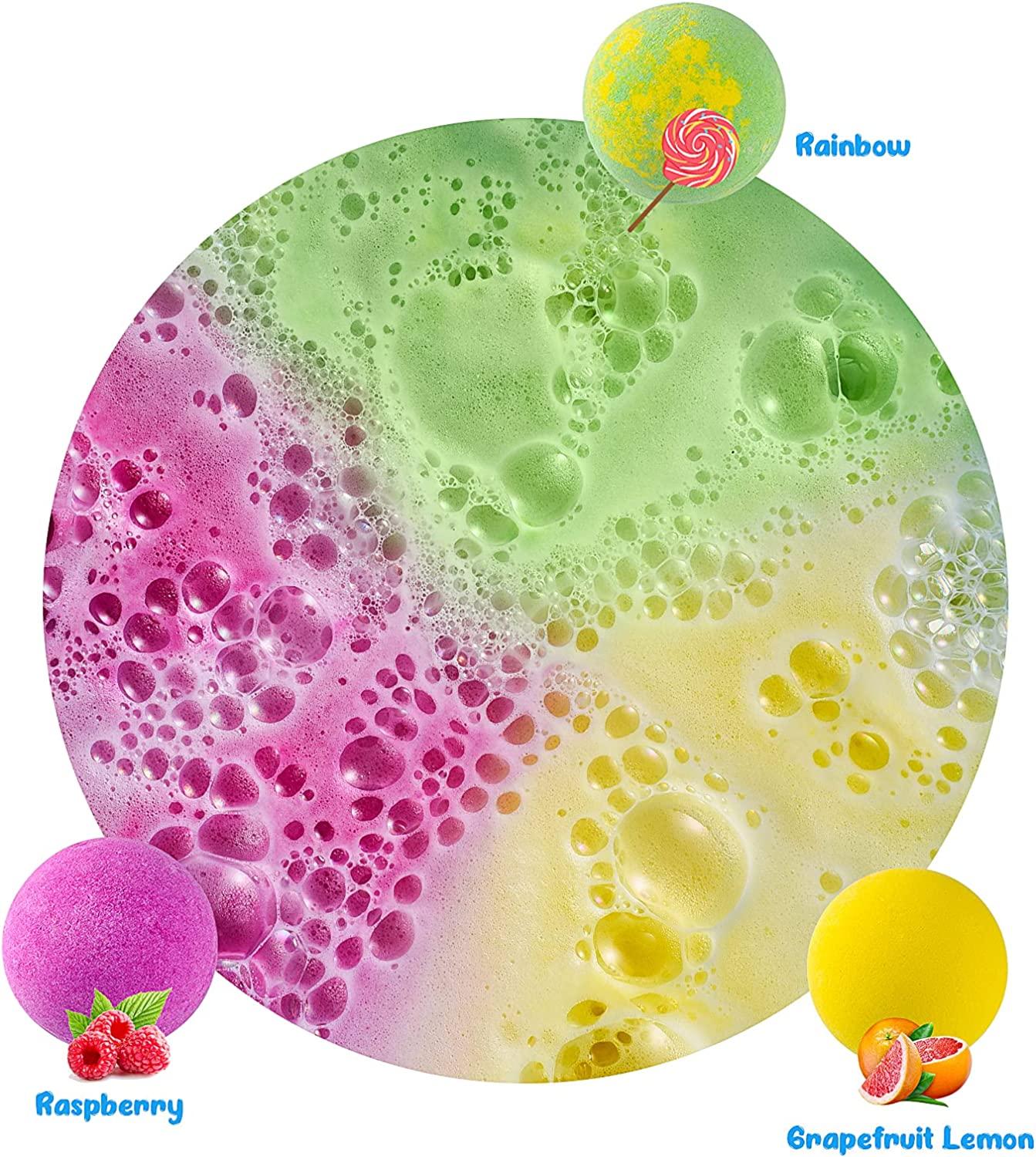 Bath Bombs for Kids with Toys Inside.