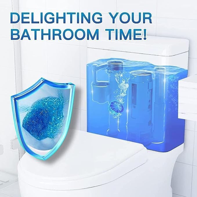 Automatic Toilet Bowl Cleaner Tablets buy 10 get 10 free (BUY 1 GET 1 FREE)