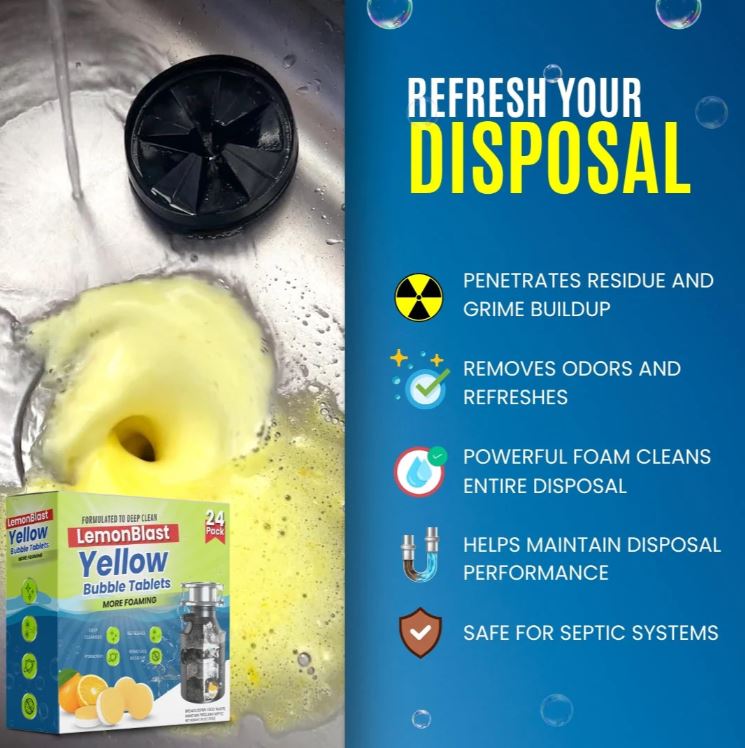 LemonBlast Yellow Bubble Tablets