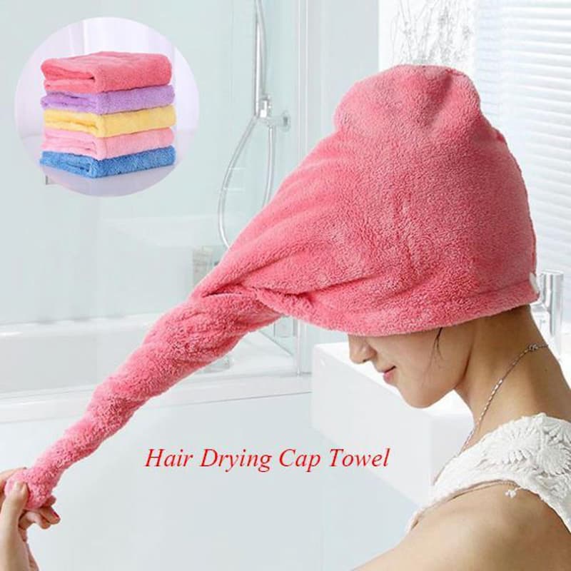 Pack of 2 Quick Dry Bath Hair Drying Towel