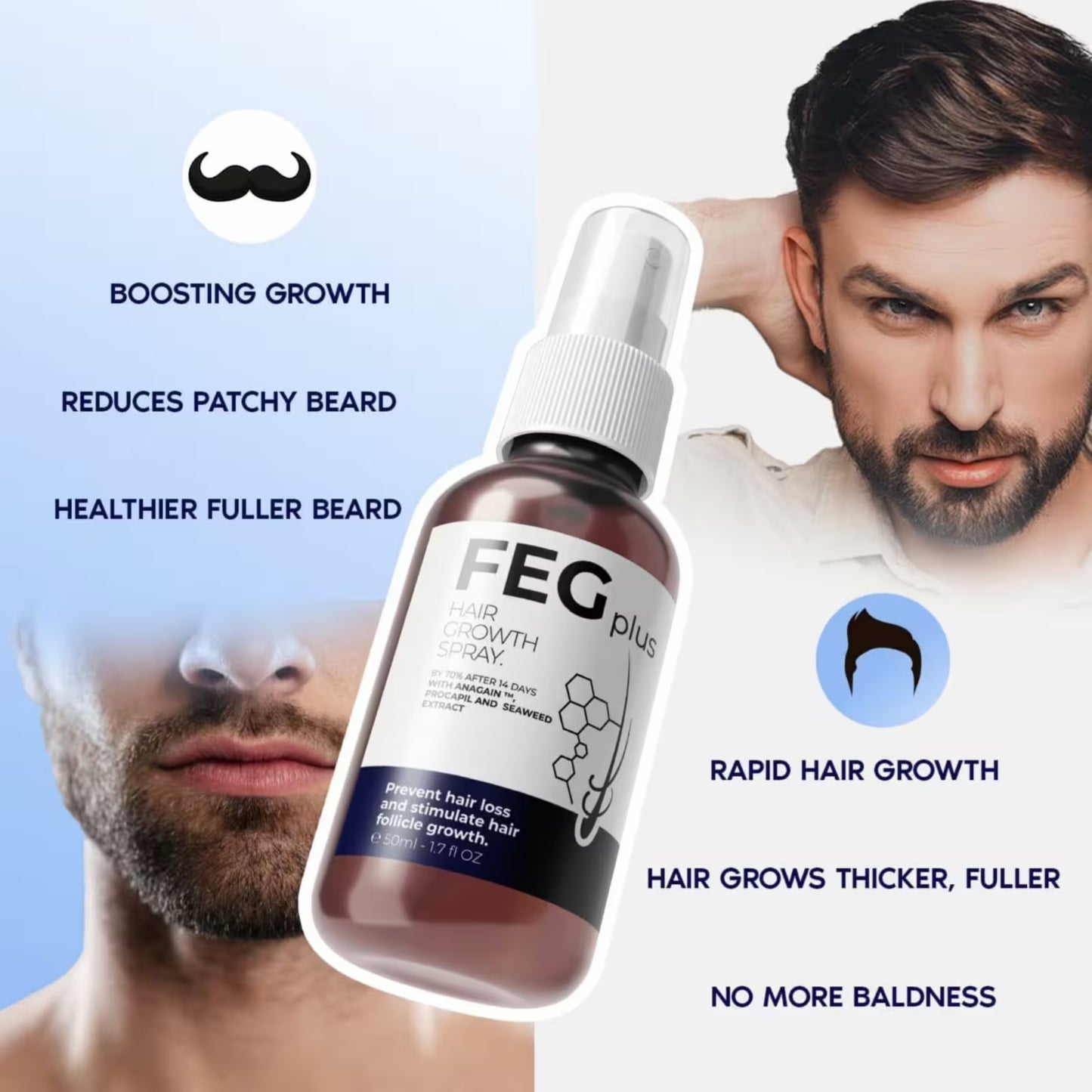 Feg Hair Spray For Hair Growth Guaranted