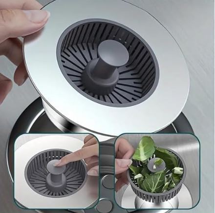 SinkShield™ - Premium Stainless Steel Drain Protector